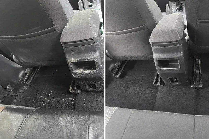Toyota Auris - czysta tapicerka po praniu